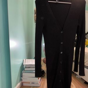 Forever 21 Black Sweater Dress